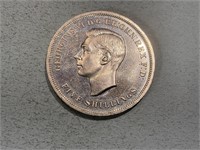 1951 Great Britain 5 shillings