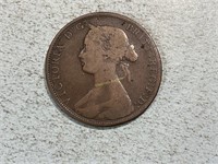 1864 Nova Scotia cent