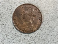1864 New Brunswick cent
