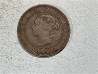 1886 Canada cent