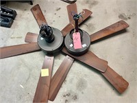2 Brand New wooden Ceiling fans