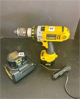 DeWalt drill with batteries and charger