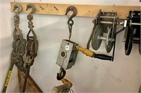 Chain hoists/ power puller assorted set of 5