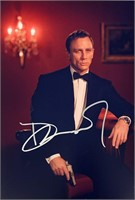 Autograph COA 007 Daniel Craig Photo
