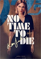Autograph COA 007 No Time To Die Photo