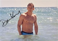 Autograph COA 007 Daniel Craig Photo