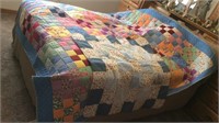 Hand stitched quilt