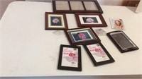 Small pictures and picture frames