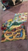 Micro machine play mats etc.