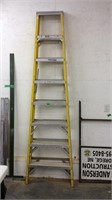 8' step ladder yellow