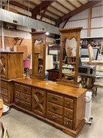 Thomasville Dresser and full headboard