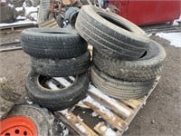 Skid of tires