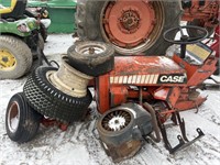 Lot of case lawnmower parts