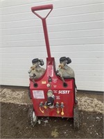 Scott mobile air supply cart