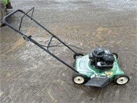 Green push lawn mower