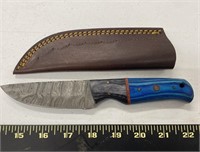 Handmade Damascus Steel Fixed Blade Knife