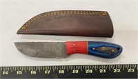 Handmade Damascus Steel Fixed Blade Knife