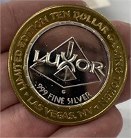 .999 Silver Luxor Casino Token