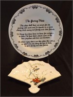 The Giving Plate by Kent Pottery, Fan plate