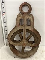 Metal pulley