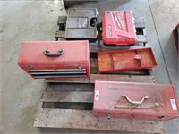 PALLET LOT- TOOL BOXES, TOOL CASES
