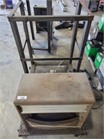 MOBILE HEATER CART WITH HEATER
