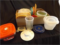 Plastic containers, some bowls only
