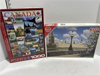 2 1000 piece puzzles