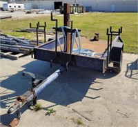 METAL UTILITY TRAILER WITH 6IN VISE