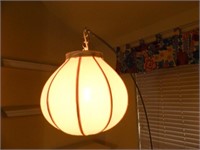 Floor Lamp hang over light 78" tall