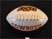 OSU COWBOYS embroidered leather football