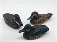 Lot OF Hand Painted Ceramic Ducks