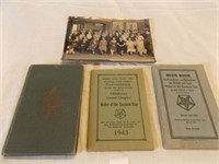 Order of Eastern Star books, 1933, 1934, 1943