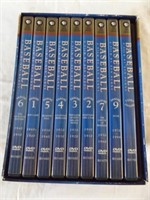 Ken Burns Baseball DVD's set of 9