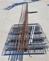 BUNDLE OF 11 20FT REBAR AND 1 18FT