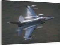 F-16 Falcon Canvas Art  24x36 Inches