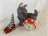 Mary Englebreit Scotty dog clock