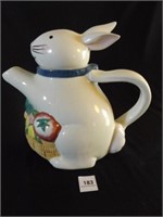 Susan Winget Easter Rabbit tea pot