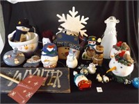 Snowman Winter decorations