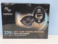 Harmony audio speakers appears to be new in box