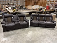 Recliner couch & love seat