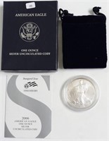 2006 W SILVER EAGLE W BOX PAPERS