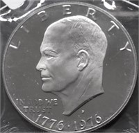 1976 S PROOF IKE DOLLAR