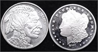 2 OZ .999 SILVER ROUNDS