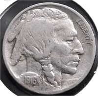 1916 BUFFALO NICKEL VF