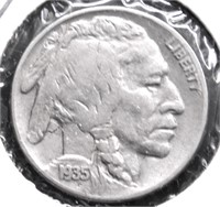 1935 S BUFFALO NICKEL VF