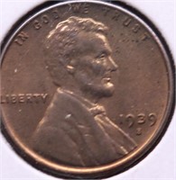 1939 S CH BU RB LINCOLN CENT