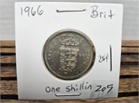 1966 ONE SHILLING