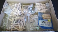 Lot Of Assorted Buttons & Shaker Pegs
