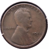 1924 D LINCOLN CENT F